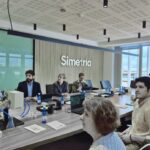 La consellera Marián Cano visita Simetría Grupo para conocer los avances del proyecto LIGH2T